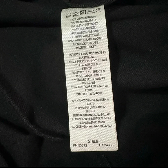 NWT Tegan Size 6 Structured Jersey Cap Sleeve Perfect LBD - Picture 11 of 11